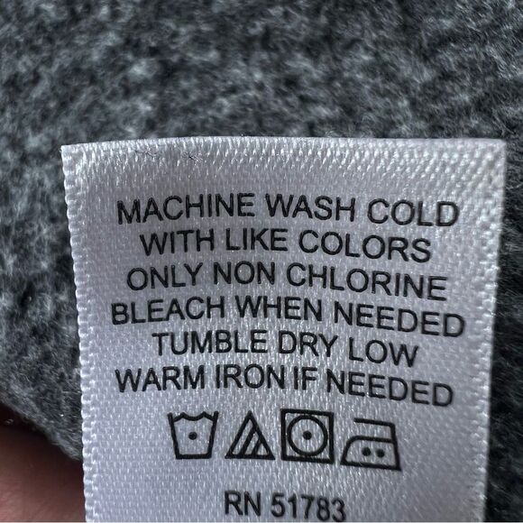 Maurices Willowsoft Collared Striped Gray White 1/4 Zip Sweater Sweatshirt SZ 3X - Picture 11 of 15